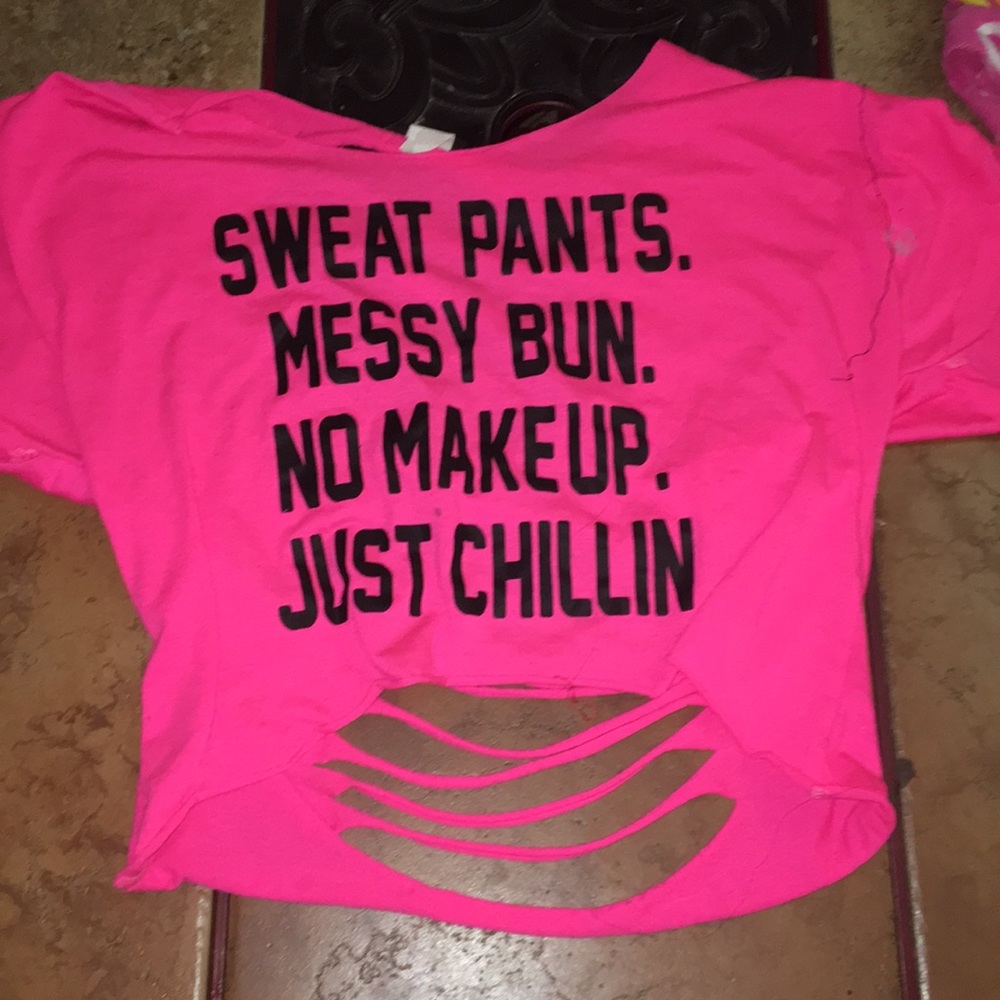 rue 21 pink t shirt.